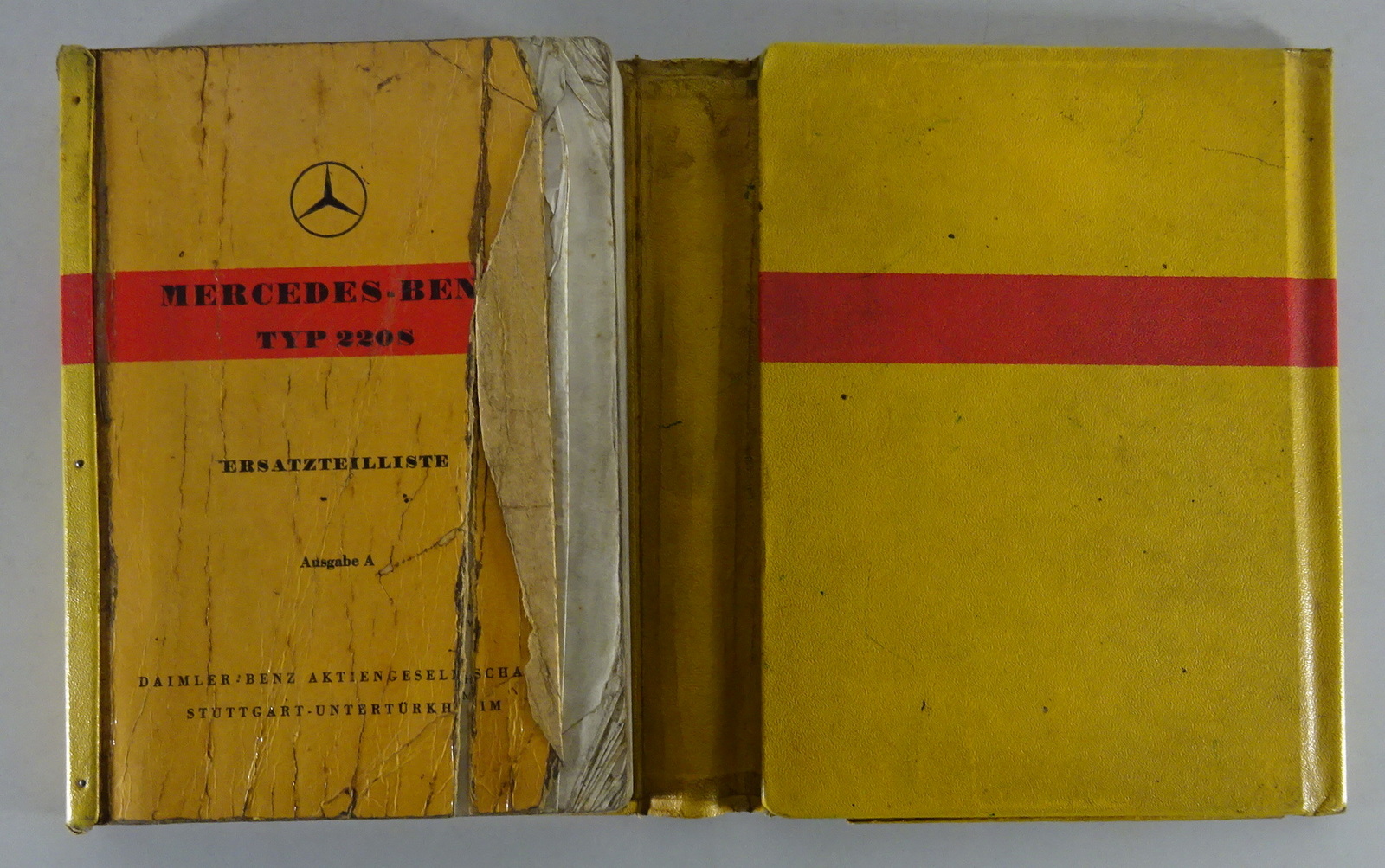 Teilekatalog Ersatzteilliste Mercedes Benz 220 S Ponton W 180 Stand