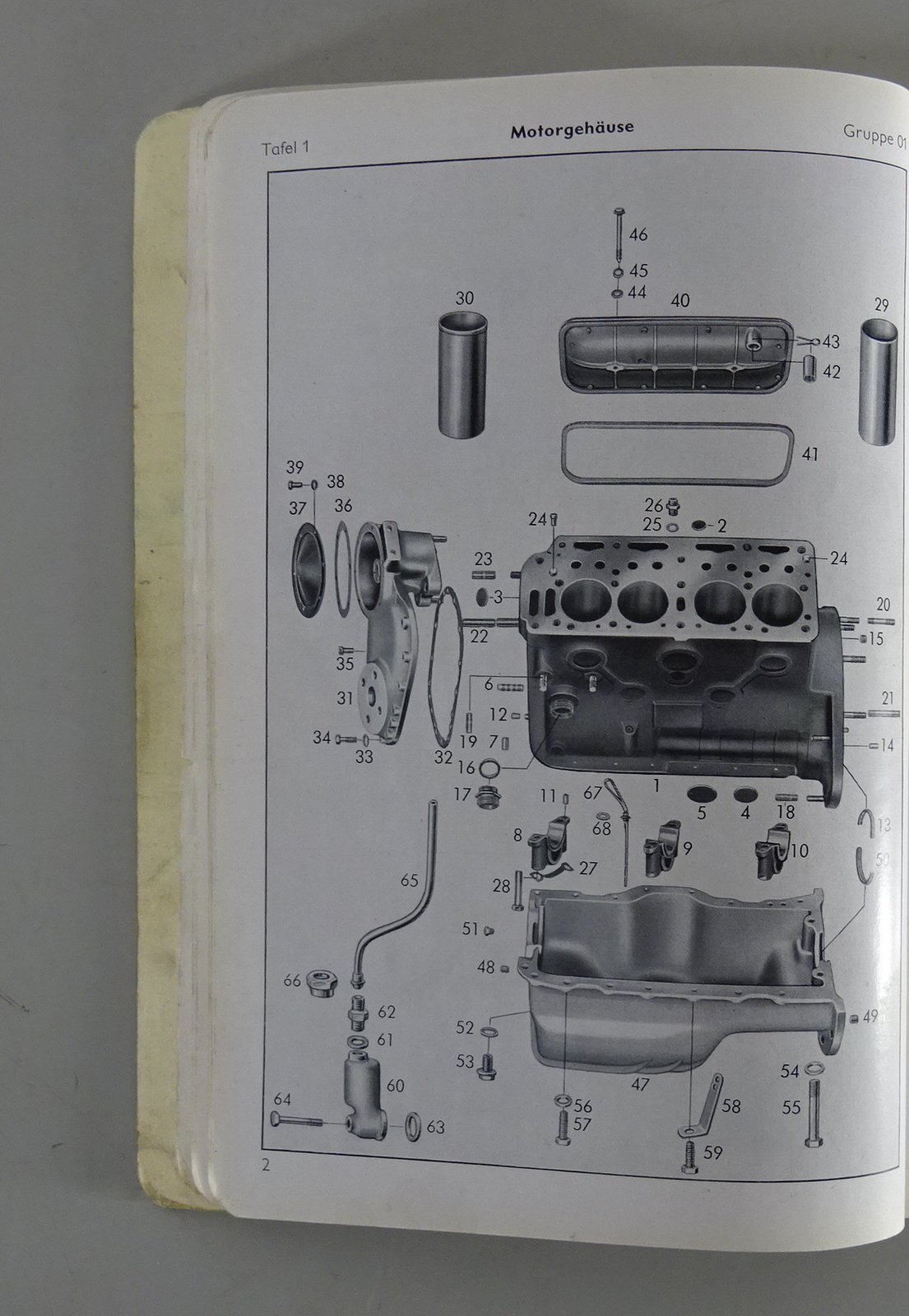 Teilekatalog Ersatzteilliste Mercedes Benz D Ponton W Stand