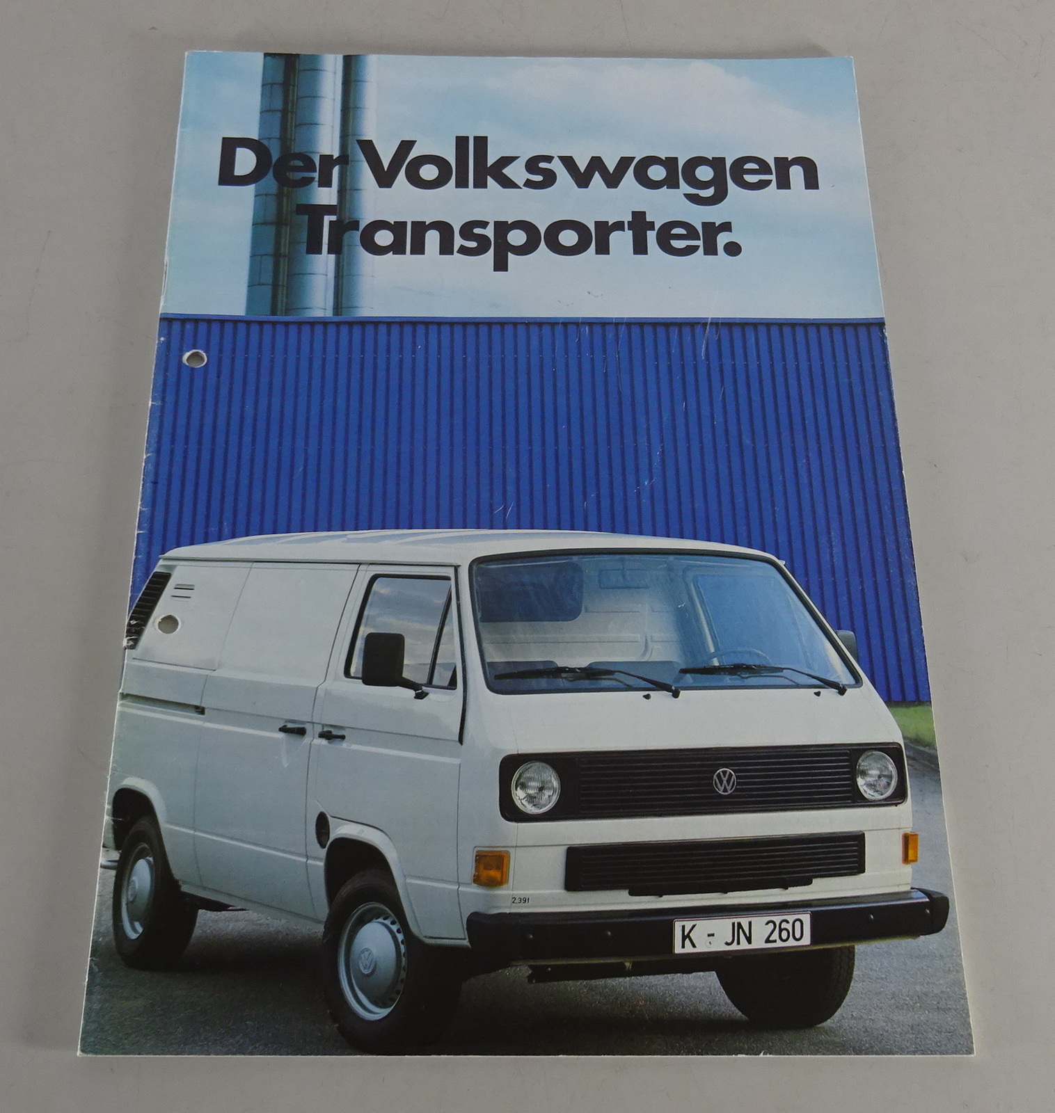 Prospekt Brosch Re Vw T Transporter Stand Pk Buch