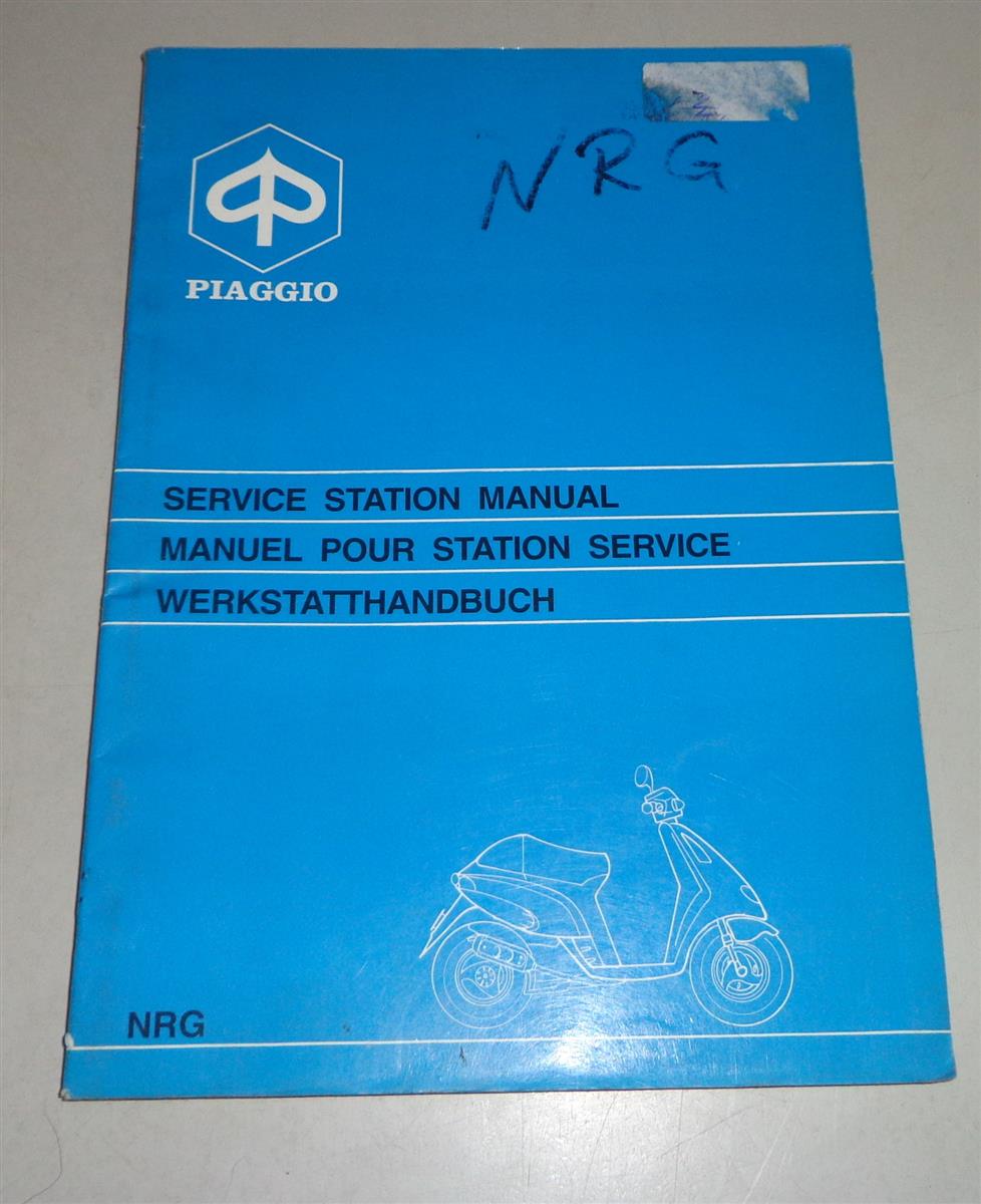 Werkstatthandbuch Service Station Manual Piaggio Roller NRG 50ccm