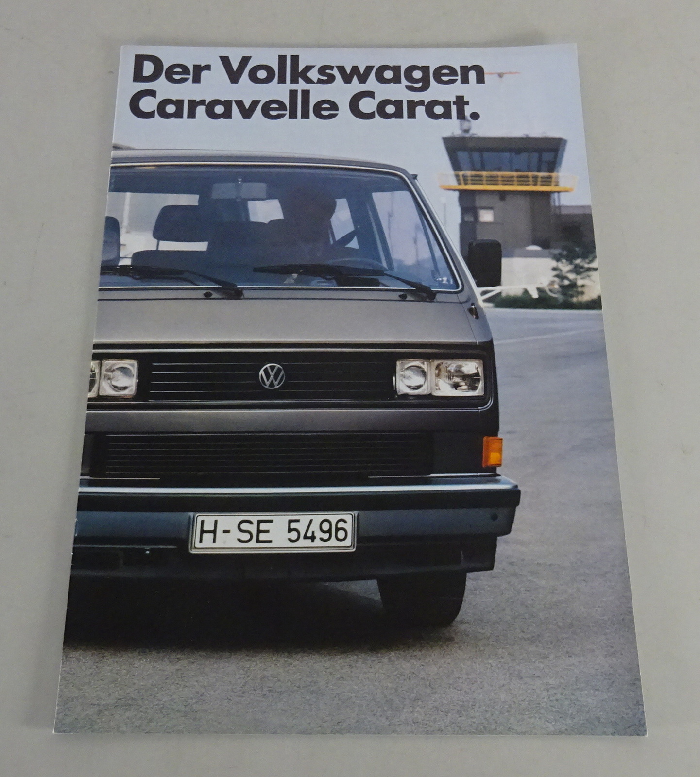 Prospekt Broschüre VW T3 Caravelle Carat Stand 01 1984 PK Buch