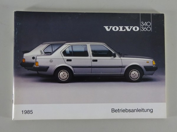 Betriebsanleitung / Handbuch Volvo 340 / 360 Stand 08/1984