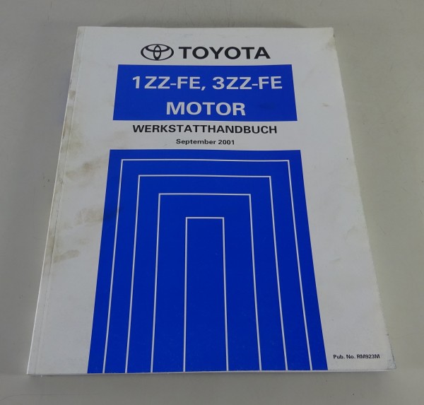 Werkstatthandbuch Toyota Motor 1ZZ-FE / 3ZZ-FE für Corolla Verso von 09/2001