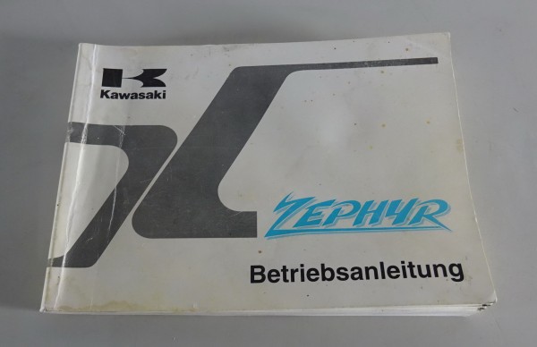 Betriebsanleitung / Handbuch Kawasaki Zephyr 550 Stand 1997