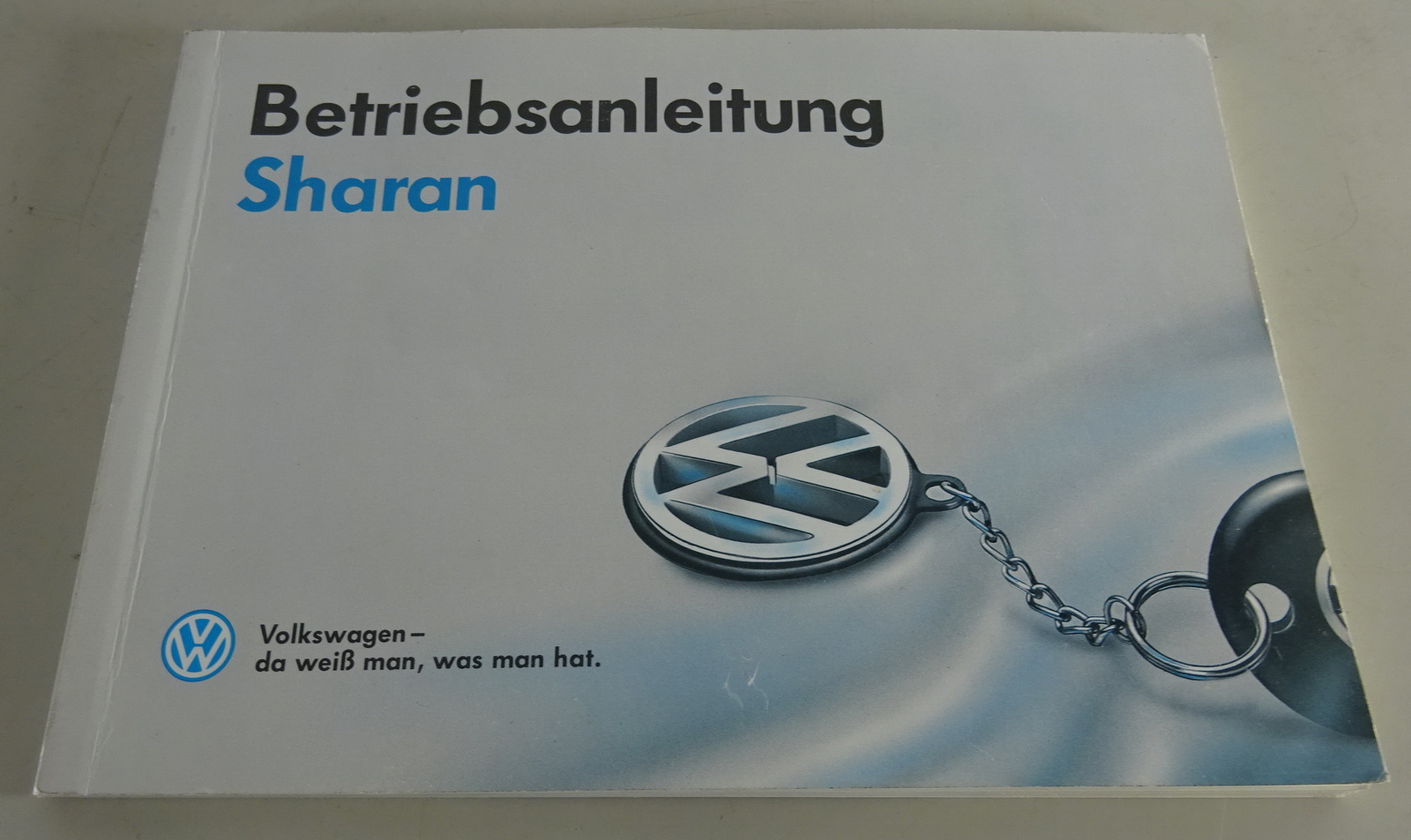 Betriebsanleitung Handbuch Vw Sharan I Benzin Diesel Typ 7m8 Stand