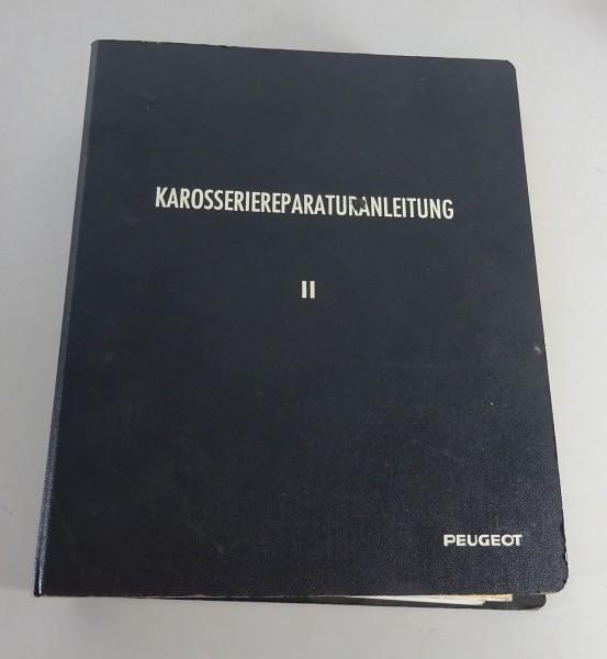 Werkstatthandbuch Peugeot 504 / 505 / 604 Karosserie Stand 12/1980