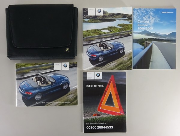 Bordmappe + Betriebsanleitung / Handbuch BMW Z4 Typ E89 Stand 08/2009