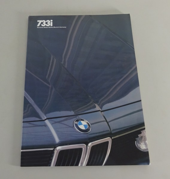 Prospectus / Brochure BMW 7 Series E23 733i US-Model Edition 1983