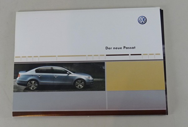 Pressemappe VW Passat B6 von 12/2004