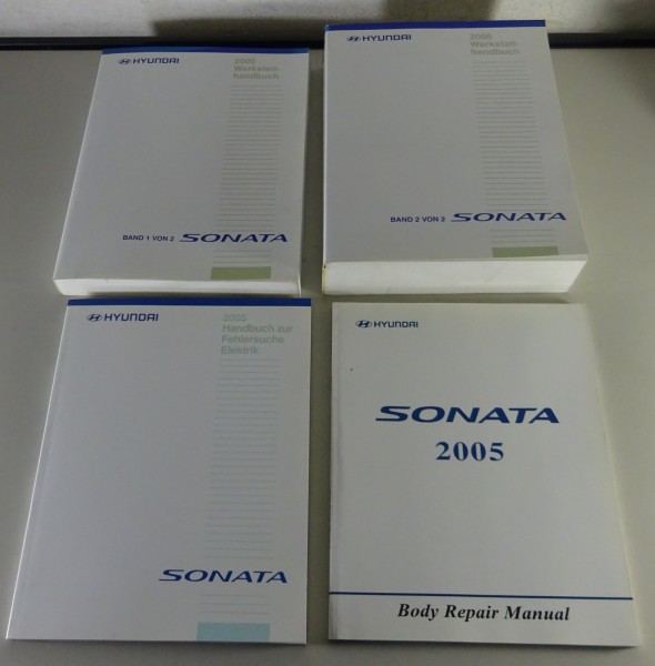 Werkstatthandbuch Konvolut Hyundai Sonata Typ NF Modelljahr 2005 Stand 11/2004