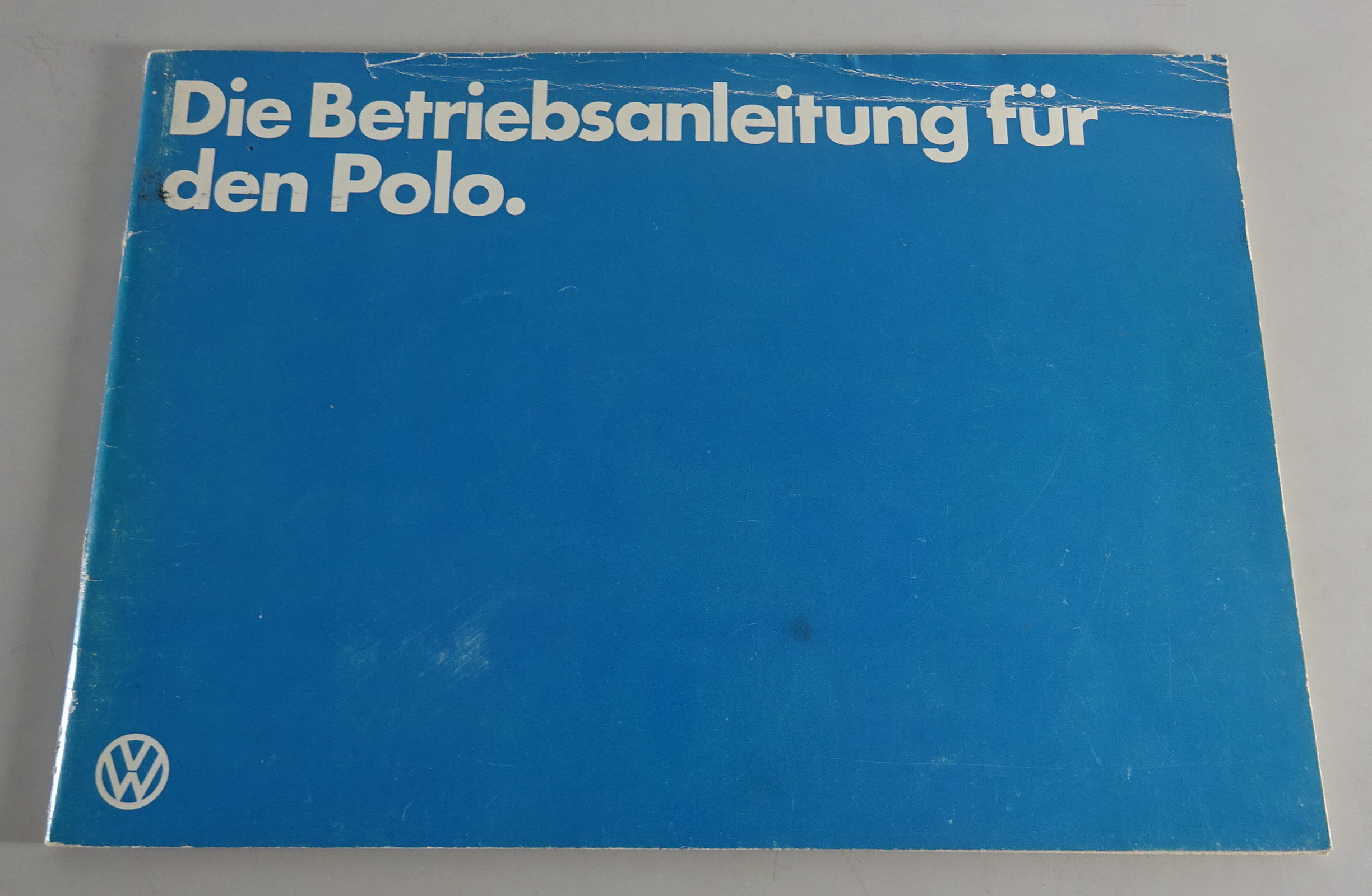Betriebsanleitung / Handbuch VW Polo 1/I Typ 86c Stand 06/1981 PKBuch