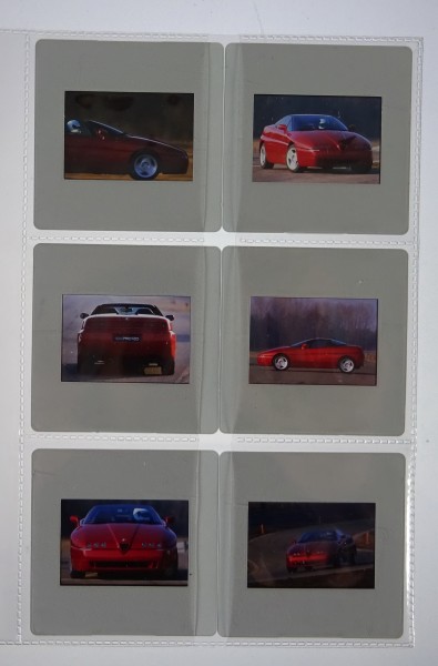 Pressefotos auf Dias Alfa Romeo 164 Proteo Show Car von 1991