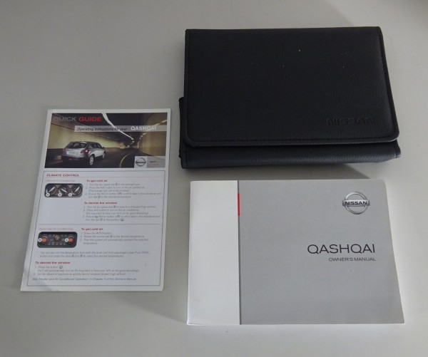 Owner's Manual + Wallet Nissan Qashqai Type J10 from 06/2007