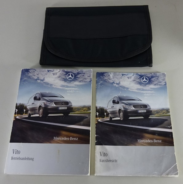 Bordmappe + Betriebsanleitung / Handbuch Mercedes-Benz W 639 Vito Stand 09/2009