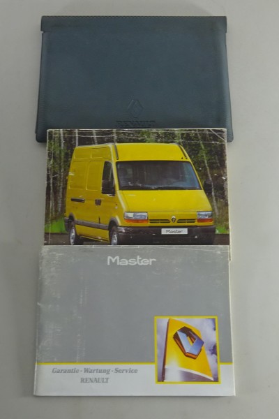 Bordmappe + Betriebsanleitung Renault Master Stand 11/1997