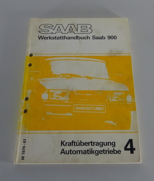 Werkstatthandbuch Saab 900 Automatikgetriebe - Kraftübertragung Mdj. 1979-81