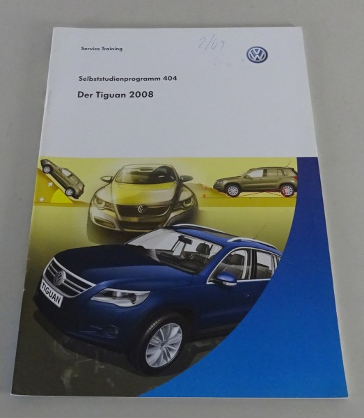 SSP 404 VW Selbststudienprogramm Service Training Der Tiguan 2008