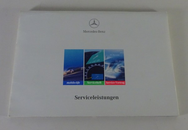 Scheckheft Mercedes W163 / R230 / R170 / W463 / W220 / W203 / C215 ...blanko