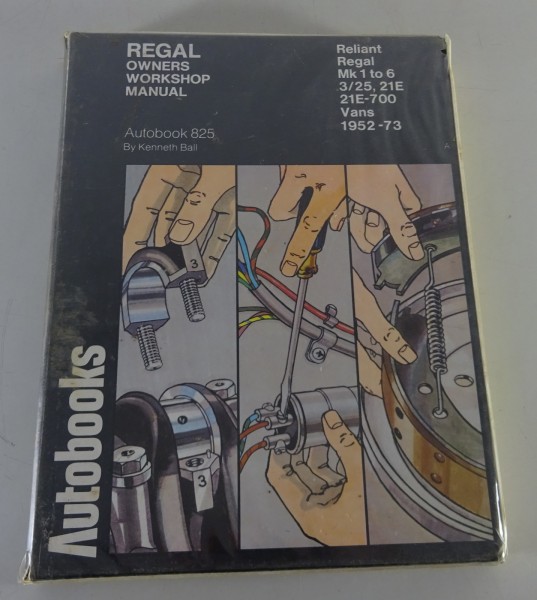 Reparaturanleitung Autobook | Reliant Regal / Vans / Super Vans | Bj 1952 - 1973