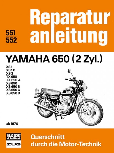 Yamaha 650 (2 Zyl.) ab 1970
