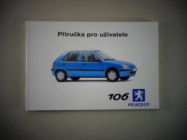 Prírucka pro uživatele Peugeot 106 08/1999 Tchéque