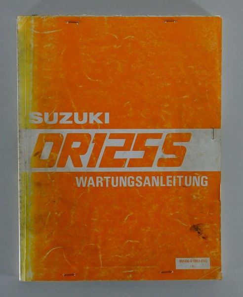 Werkstatthandbuch Suzuki DR 125 S / Typ SF43B Stand 10/1990