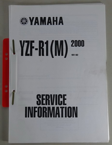 Werkstatthandbuch / Service Information Yamaha YZF-R1 Stand 2000
