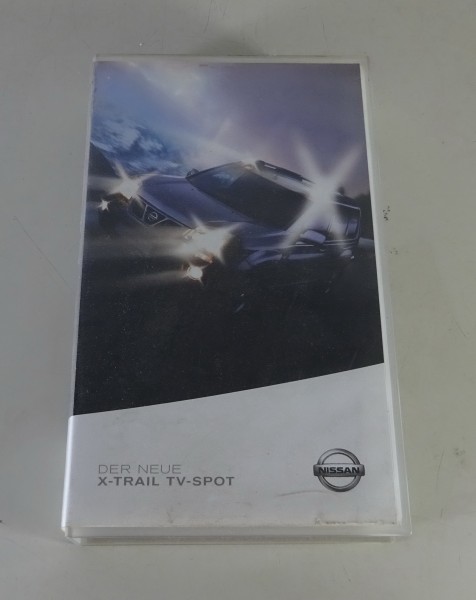 VHS Video Werbevideo Nissan Der neue X-Trail TV-Spot