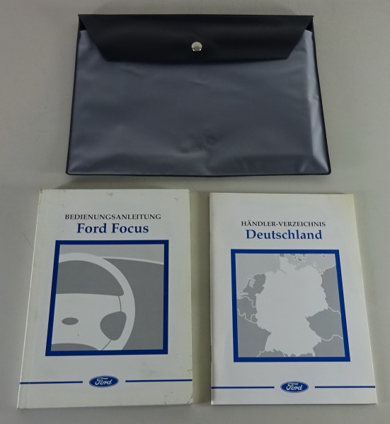 Bordmappe + Betriebsanleitung / Handbuch Ford Focus von 10/1998