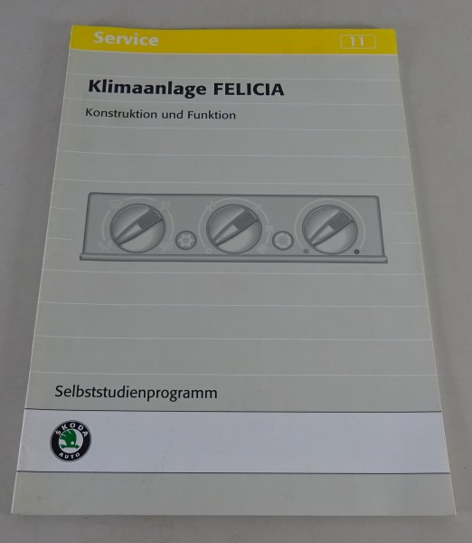 Werkstatthandbuch SSP Skoda Felicia Klimaanlage Stand 1995