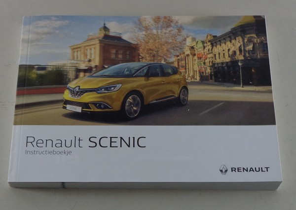 Instructieboekje Renault Scenic het van jaar 2017