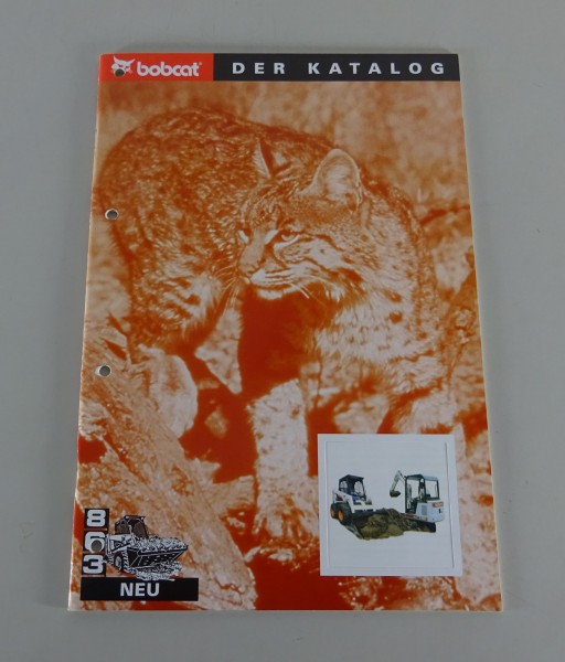 Prospekt / Broschüre Bobcat Gesamt-Programm