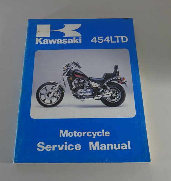 Werkstatthandbuch / Workshop Manual Kawasaki 454 LTD von 1984