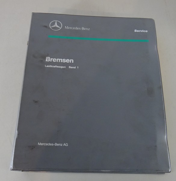Werkstatthandbuch Mercedes-Benz Nutzfahrzeuge Bremsen Band 1 ab Baujahr 1970