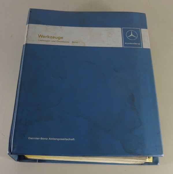 Werkstatthandbuch Spezialwerkzeuge Mercedes-Benz LKW & Omnibusse Stand 1969