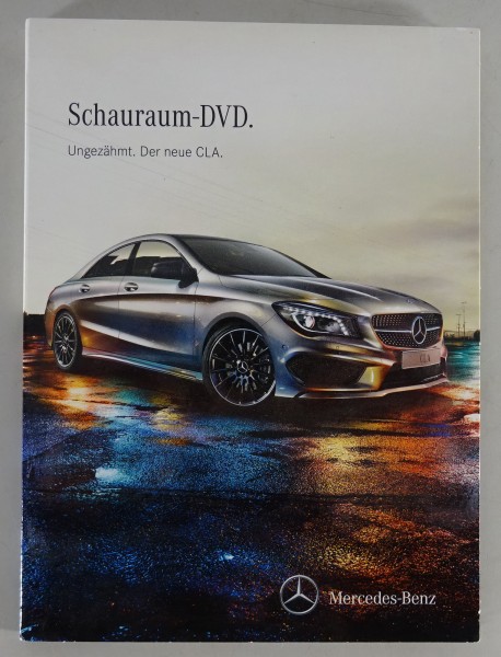 Schauraum DVD Mercedes-Benz Der neue CLA - Das Schauraumvideo Stand 02/2013
