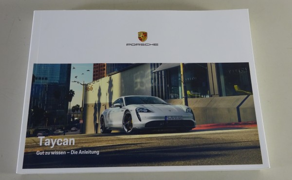 Betriebsanleitung / Handbuch | Porsche Taycan | Modelljahr 2022 | Stand 02/2022