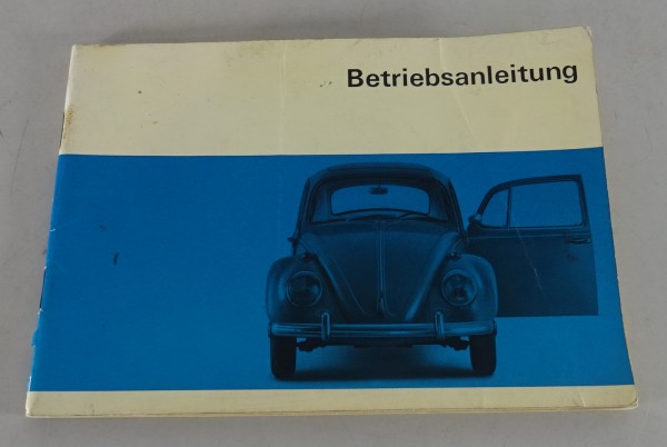 Betriebsanleitung / Handbuch VW Käfer 1200/ 1300 / 1500 incl. Cabrio von 08/1966