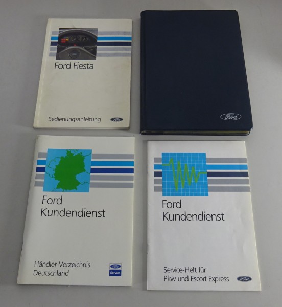 Bordmappe + Betriebsanleitung Ford Fiesta von 1991