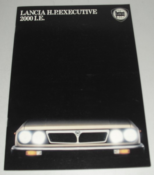 Prospekt / Brochure Lancia H. P. Executive 2000 I. E.