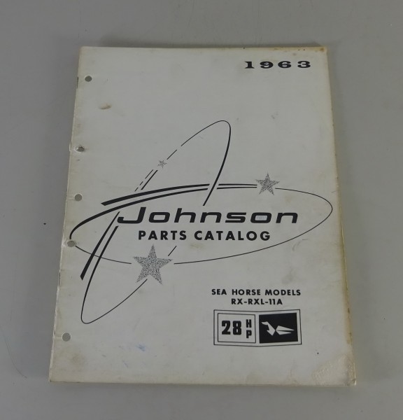 Teilekatalog OMC Johnson Outboards / Außenborder 28 PS Models von 09/1962