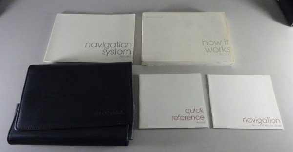 Owner's Manual / Handbook + Wallet Honda Accord VII from 11/2008