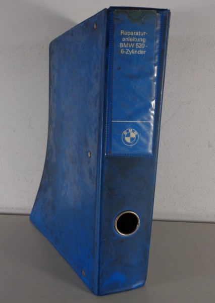 Werkstatthandbuch BMW 5er E12 520 6-Zylinder Stand 09/1977