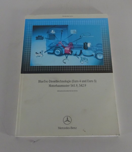 Werkstatthandbuch Einführung Mercedes Actros / Axor BlueTec Euro 4 & 5 von 2005