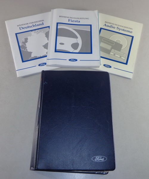 Bordmappe mit Betriebsanleitung / Handbuch Ford Fiesta Stand Juni 1998