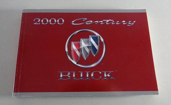 Owner´s Manual / Handbook Buick Century Stand 2000
