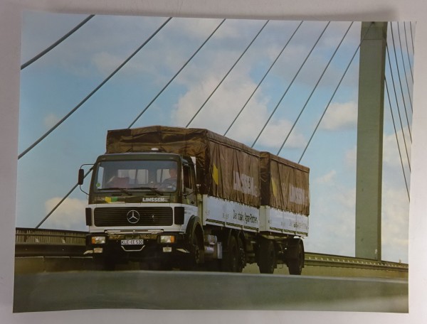 Pressefoto / Poster / Bild Mercedes-Benz LKW NG 73 Gespann
