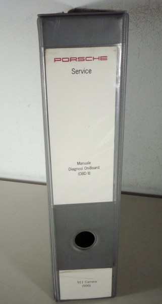 Manuale tecnico / Werkstatthandbuch Porsche 996 Diagnosi On-Board OBD II / 1998