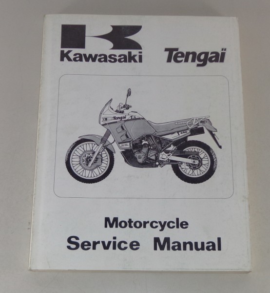 Werkstatthandbuch / Workshop Manual Kawasaki Tengai, Stand 1989