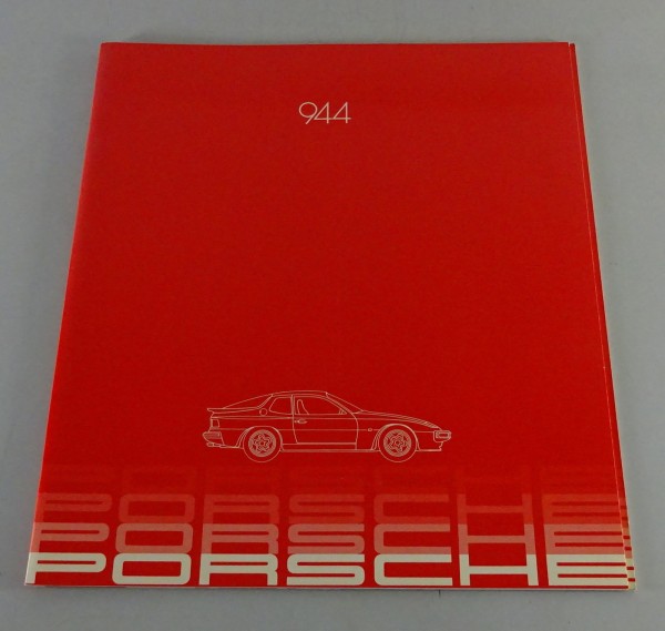 Prospekt / brochure Porsche 944 Modelljahr 1981